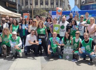 CONTUNDENTE JORNADA NACIONAL DE CONCIENTIZACIÓN DE ATE