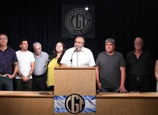 DESDE LAS 12 MILEI ENFRENTA SU PRIMER PARO ENCABEZADO POR LA CGT