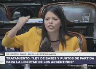 “DE LO ÚNICO QUE PUEDEN DAR LECCIONES USTEDES ES DE CÓMO FUNDIR UN PAÍS Y ENRIQUECERSE ILÍCITAMENTE”