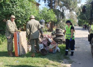 LA PRÓXIMA SEMANA EL DESCACHARRADO SERÁ EN ZONA SUDESTE