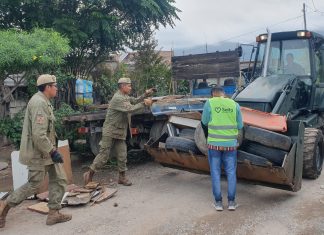 DESCACHARRADO: EL OPERATIVO RECORRIÓ BARRIOS DE ZONA SUDESTE