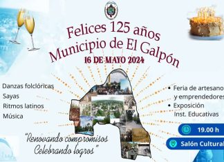 EL GALPÓN: LA LOCALIDAD CUMPLE 125 AÑOS