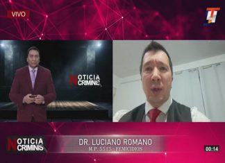 EL PENALISTA LUCIANO ROMANO ANALIZA EL FENÓMENO DE LOS FEMICIDIOS