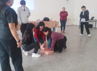 TALLERES SOBRE PRIMEROS AUXILIOS EN EL GALPÓN
