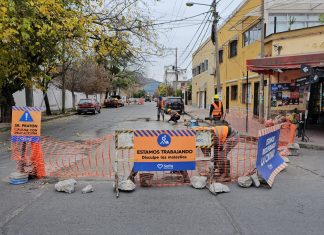 LA MUNICIPALIDAD COLOCÓ NUEVO HORMIGÓN EN JUNÍN Y RIVADAVIA