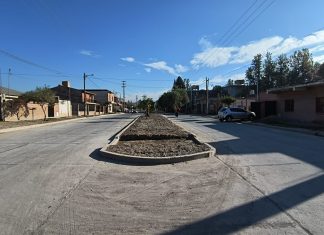 CULMINARON LAS OBRAS EN LA AVENIDA SAAVEDRA EN VILLA PALACIOS