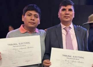 MEDIA SANCIÓN A LA LEY QUE ESTABLECE LA INTERVENCIÓN DEL MUNICIPIO DE AGUAS BLANCAS