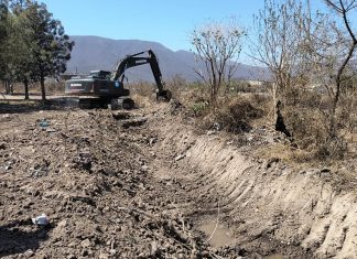 COMENZÓ EL ACONDICIONAMIENTO DEL CANAL PLUVIAL 115 EN ZONA SUDESTE