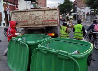 EL MUNICIPIO PUSO EN MARCHA UN OPERATIVO ESPECIAL DE RECOLECCIÓN DE RESIDUOS