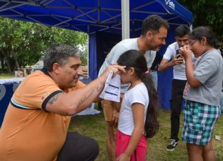 MÁS DE 100 NIÑOS RECIBIERON ANTEOJOS EN LA CAPITAL SALTEÑA
