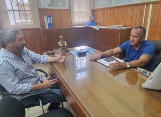 EL INTENDENTE DE EL GALPÓN SE REUNIÓ CON EL DIRECTOR DE VIALIDAD NACIONAL POR EL ESTADO DE RUTA 16
