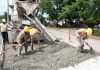 EJECUTARON OBRAS DE HORMIGONADO EN LA AV. HÉROES DE LA PATRIA
