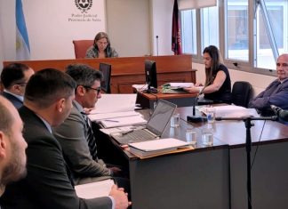 MURIÓ EN UNA GRESCA EN CALLE MITRE Y LOS TRES IMPUTADOS SON JUZGADOS POR HOMICIDIO PRETERINTENCIONAL