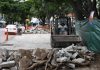 COMENZARON LAS OBRAS DE MANTENIMIENTO EN LA PLAZA ALVARADO
