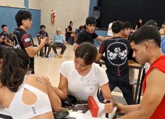 FUERZA Y GARRA EN EL TORNEO LIBRE DE PESO EN EL GALPÓN