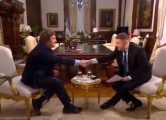 MILEI / VIALE: “¿CHE NO ES QUE SE PACTABA LAS PREGUNTAS?”