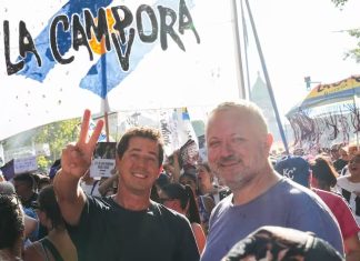 LA CAMPORA SE SUBIÓ AL CARRO DE LA MARCHA DE LA BRONCA (CONTRA MILEI)