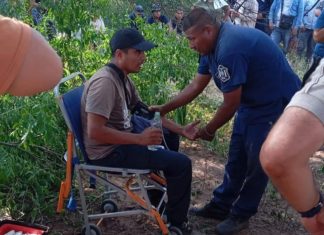 APARECIÓ EL COMISARIO LEONEL FLORES, PERDIDO EN LA BÚSQUEDA DE ROSMERY ARAMAYO TORRES