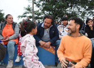 QUEDÓ INAUGURADO EL NUEVO ANFITEATRO DE LA PLAZA DEL BARRIO ALTO LA VIÑA