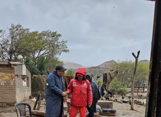 EL GOBIERNO PROVINCIAL CONTINUA CON LA ASISTENCIA A LOS DAMINIFICADOS POR EL TEMPORAL