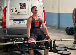 LOS MÁS FUERTES DEL PAIS ESTUVIERON EN EL GALPÓN