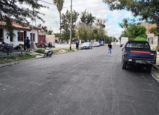 FINALIZÓ LA REPAVIMENTACIÓN DE LA CALLE INTENDENTE SAN MIGUEL EN VILLA LAVALLE
