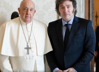 MILEI LLEGÓ TARDE A ROMA: NO ESTUVO EN EL ÚLTIMO ADIÓS AL PAPA FRANCISCO