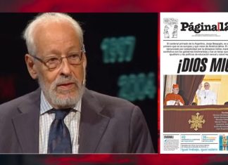 VERBITSKY, LA INFAME TAPA DE PÁGINA 12 Y LOS CARPETAZOS DE NESTOR KIRCHNER PARA IMPEDIRLE A BERGOGLIO SER PAPA