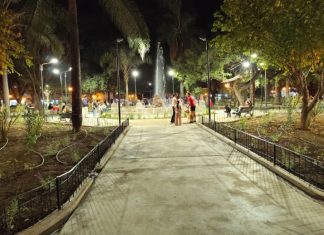 FINALIZARON LAS OBRAS DE MEJORAS EN LA PLAZA ALVARADO