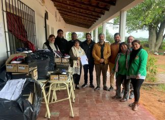 EL MUNICIPIO DE EL GALPÓN ACOMPAÑA A LAS ESCUELAS RURALES CON ENTREGA DE CALZADO ESCOLAR