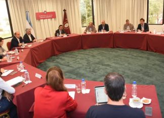 SE REUNIÓ EL GABINETE PROVINCIAL