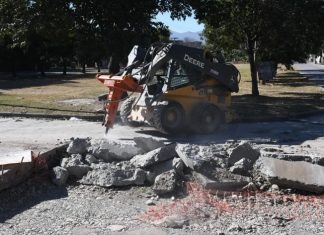 CONTINÚAN LAS OBRAS DE HORMIGONADO EN DISTINTOS PUNTOS DE LA CIUDAD