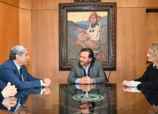 SÁENZ SE REUNIÓ CON LAS NUEVAS AUTORIDADES DE LA UNSA Y RATIFICÓ EL COMPROMISO DE COOPERACIÓN