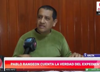 PABLO RANGEÓN DEFENDIÓ SU INOCENCIA DESDE LA CÁRCEL