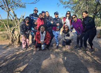 EL GALPÓN: MÁS DE 40 PERSONAS PARTICIPARON DEL TREKKING HACIA LA FINCA SAN FERNANDO