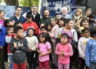 MÁS DE 200 NIÑOS DEL DEPARTAMENTO SAN MARTÍN RECIBIERON SUS ANTEOJOS SIN COSTO POR EL PROGRAMA VER PARA SER LIBRES