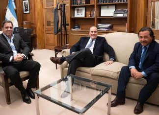 SÁENZ Y FRANCOS AVANZAN EN OBRAS CLAVE Y FORTALECEN EL VÍNCULO NACIÓN-PROVINCIA