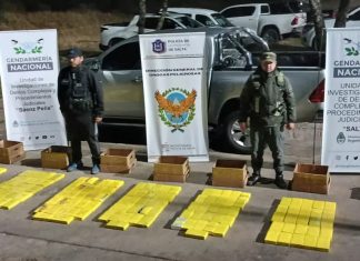 MÁS DE 172 KILOS DE DROGA INCAUTADOS EN UNA INVESTIGACIÓN CONJUNTA INTERFUERZAS