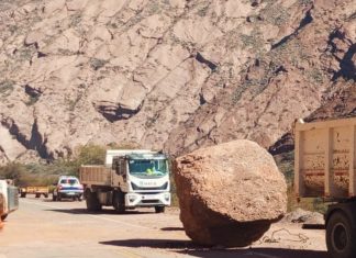 VIALIDAD NACIONAL REALIZÓ EL DESPEJE DE LA RN 68