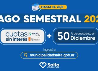 ESTÁ EN VIGENCIA EL PAGO SEMESTRAL DE TRIBUTOS MUNICIPALES 2025