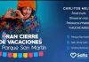 GRAN CIERRE DE VACACIONES EN EL PARQUE SAN MARTÍN CON SHOWS, GASTRONOMÍA Y CARRERA DE DISFRACES