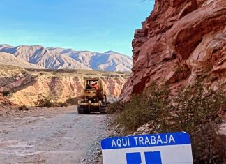 VIALIDAD NACIONAL AVANZA EN LOS TRABAJOS DE CONSERVACIÓN EN RUTA NACIONAL 40