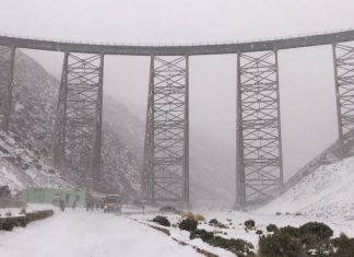 UNA POSTAL INOLVIDABLE: EL TREN A LAS NUBES ATRAVESÓ UNA TORMENTA DE NIEVE HISTÓRICA EN SU SALIDA N°65