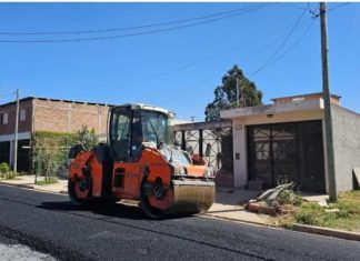 ERRADICACIÓN DE CALLES DE TIERRA: EL BARRIO MIGUEL ARÁOZ CUENTA CON NUEVO PAVIMENTO