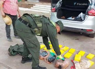 CASACIÓN CONFIRMÓ LA CONDENA DE UN COMERCIANTE QUE HIZO DE “COCHE PUNTERO” DE UN CARGAMENTO DE 21 KILOS DE ESTUPEFACIENTES