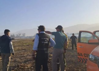 INTENSO TRABAJO PARA SOFOCAR DISTINTOS INCENDIOS EN CAPITAL Y LOS VALLES