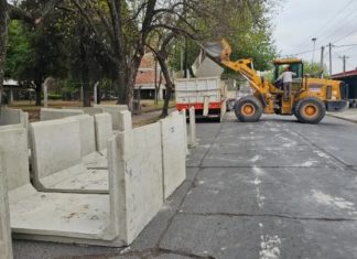 LAS OBRAS PLUVIALES EN SAN MARTÍN Y OLAVARRÍA PREVENDRÁN INUNDACIONES