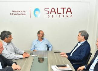 FUNCIONARIOS PROVINCIALES Y NACIONALES HICIERON UN REPASO DEL TRABAJO EN LOS EX LOTES FISCALES 55 Y 14