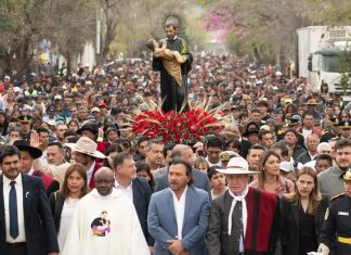 LA COMUNIDAD DE VAQUEROS CELEBRÓ A SAN CAYETANO CON EL ACOMPAÑAMIENTO DEL GOBERNADOR