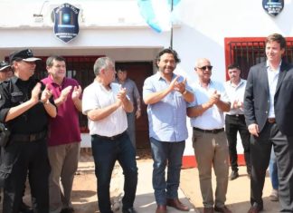 SÁENZ INAUGURÓ LA SECCIÓN INVESTIGACIÓN NARCOCRIMINAL EN APOLINARIO SARAVIA PARA REFORZAR LA SEGURIDAD Y LUCHA CONTRA EL NARCOTRÁFICO